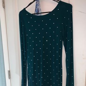 Forever 21 studded bodycon dress